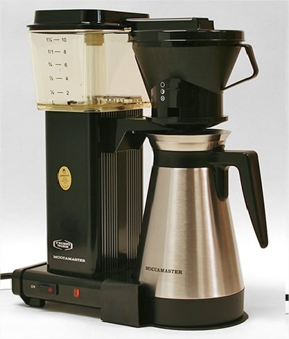 Technivorm Moccamaster Single Cup Polished Silver Coffee Maker