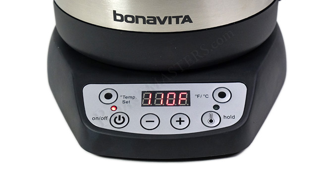 Bonavita 1L Digital Variable Temperature Gooseneck Electric Kettle