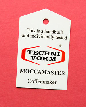  Technivorm Thermo Moccamaster CDGT Backorder
