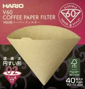 Hario V60 Coffee Filters, box 40
