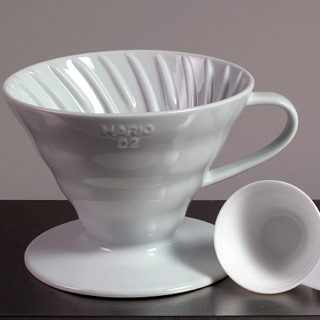 Hario V60 10 oz. White Ceramic Mug